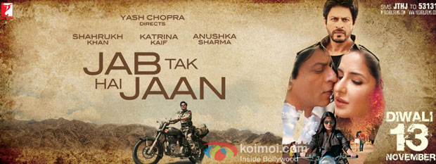 Jab Tak Hai Jaan Movie Poster Wallpaper