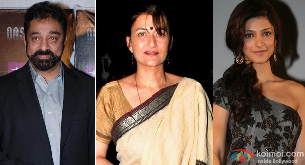 Kamal Hassan, Sarika and Shruti Hassan