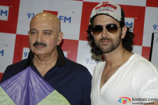 Rakesh Roshan and Hrithik Roshan