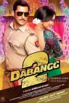 Salman Khan And Sonakshi Sinha in Dabangg 2 Movie Poster