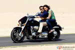 Salman Khan and Sonakshi Sinha go on a bike ride in Dabangg 2 Movie Stills