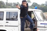 Salman Khan in an action scene from Dabangg 2 Movie Stills