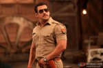 Salman Khan poses in Cop Avatar in Dabangg 2 Movie Stills