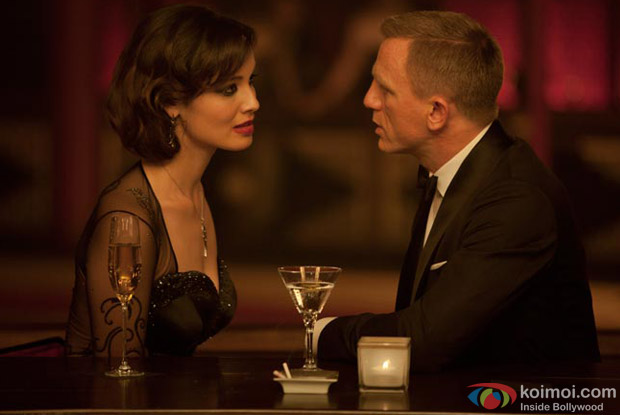 Berenice Marlohe and Daniel Craig in a still from Skyfall Movie