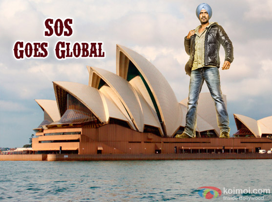 Ajay Devgn in Son Of Sardaar's Innovative Poster