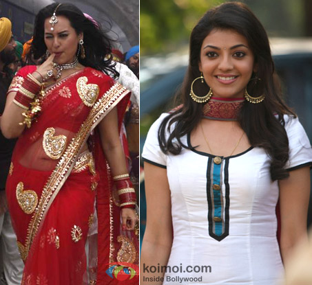 Sonakshi Sinha and Kajal Aggarwal