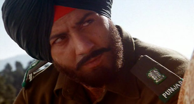 Sunny Deol in a still from Border Movie
