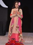 Zeenat Aman Walks for Riyaz Gangji at India Resort Fashion Week 2012 Pic 1