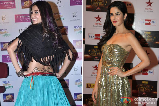 Anushka Sharma and Katrina Kaif