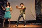 Bollywood actors Tena Desai And Rajeev Khandelwal promote film Table No.21at Mithibai College Festival in Juhu Mumbai Pic 5