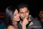 Bollywood actress Sambhavna Seth with Avinash Dwivedi at her birthday party celebration in Mumbai 1