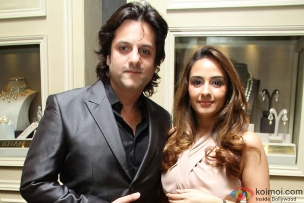 Fardeen Khan with wife Natasha