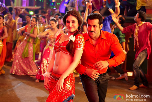 Salman Khan and Kareena Kapoor in Dabangg 2 Song