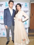 Imran Khan And Anushka Sharma on the sets of ZEE's Sa Re Ga Ma Pa Pic 3