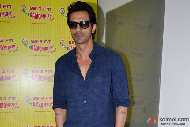 Arjun Rampal At Radio Mirchi 98.3 FM For Inkaar Movie Promotional Event