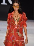 Model walk for Asmita Marwah's Show at India Resort Fashion Week 2012 Pic 2