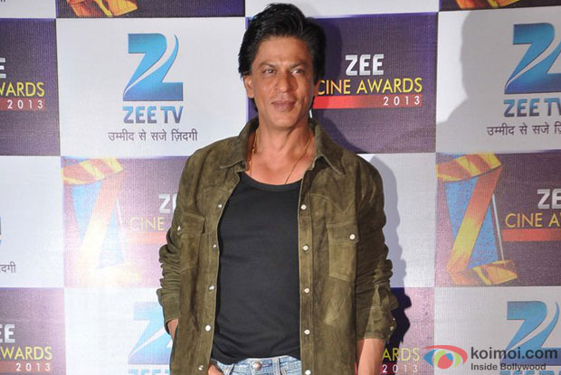 Shah Rukh Khan At Zee Cine Awards 2013 Media Meet
