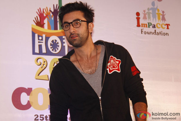 Ranbir Kapoor at an event