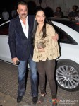 Sanjay Dutt And Manyata Dutt Attend Bunty Walia's Wedding Reception Bash Pic 2