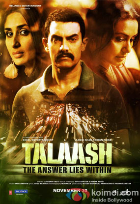 Talaash Movie Poster