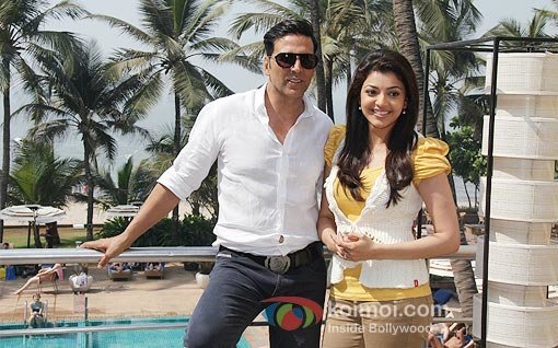 Akshay Kumar And Kajal Aggarwal at Special Chabbis 26 Promotion
