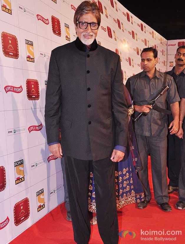 Amitabh Bachchan At Stardust Awards 2013