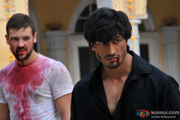 Vidyut Jamwal in a still from Commando Movie