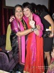 Eve Ensler And Usha Uthup at 'Vagina Monologues' Charity Dinner