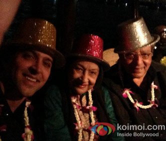 Hrithik Roshan rings in New Year with family on private yacht