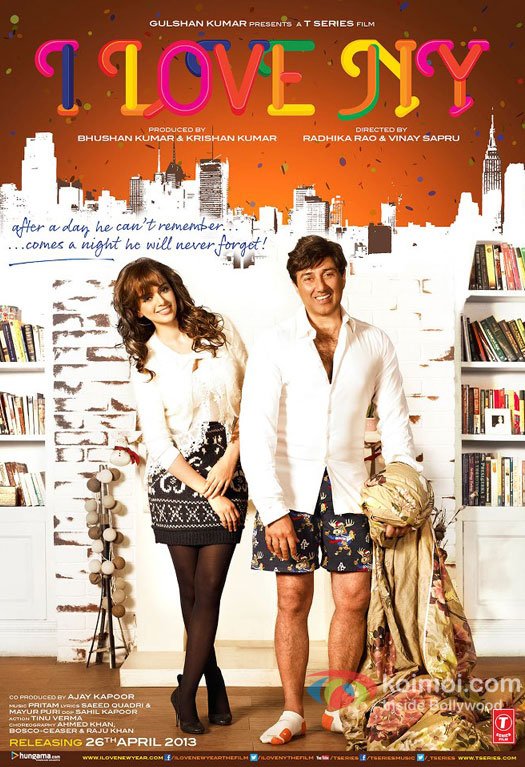 Kangana Ranaut and Sunny Deol starrer I Love NY Movie First Look Poster