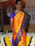 Josephine Selvaraj at the award ceremony for Josephine Selvaraj awarded IMC Ladies Wing Jankidevi Bajaj Puraskar 2012 in Mumbai