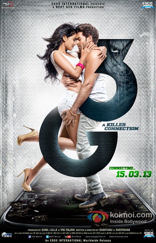 Neil Nitin Mukesh and Sonal Chauhan sizzle in the new 3G Poster