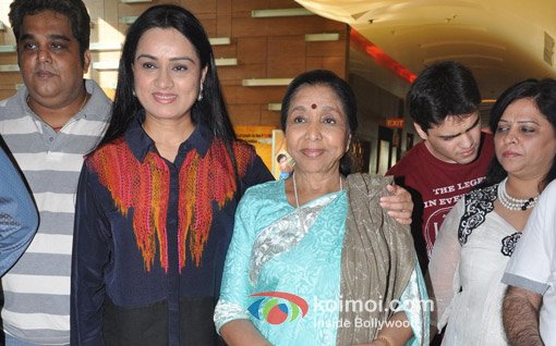 Padmini Kolhapure, Asha Bhosle at 'Mai' First Look Launch