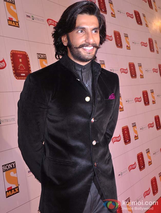 Ranveer Singh At Stardust Awards 2013