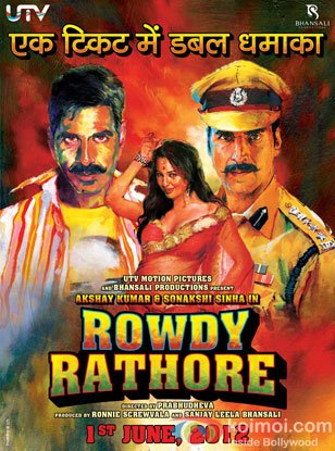 Rowdy Rathore Movie Poster