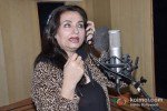 Salma Aagha at a song recording for Damini Pic 3