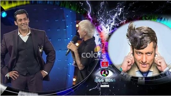 Salman Khan and Big Boss 6 Contestant Sapna Bhavnani Salman Khan and Big Boss 6 Contestant Sapna Bhavnani
