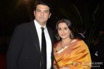 Siddharth Roy Kapur His Wife Vidya Balan Kapur at Zee Cine Awards 2013
