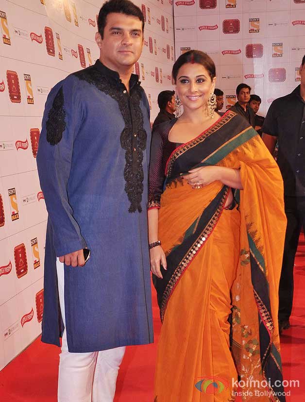 Siddharth Roy Kapur And Vidya Balan At Stardust Awards 2013