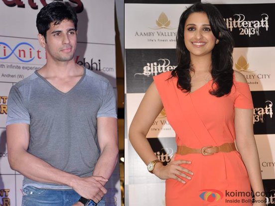 Sidharth Malhotra and Parineeti Chopra