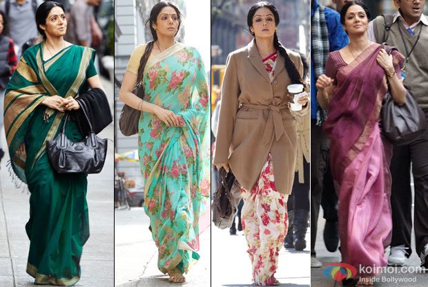 Sridevi in a still from English Vinglish Movie