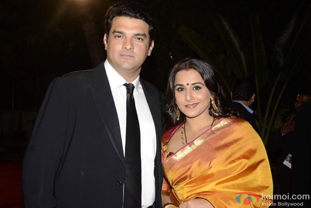 Vidya Balan and Siddharth Roy Kapoor at Zee Cine Awards 2013