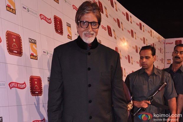 Amitabh Bachchan At Star Dust Awards 2013