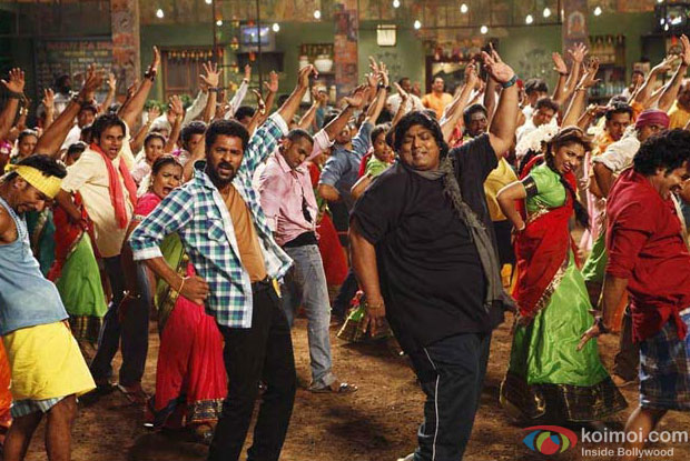 Prabhu Deva and Ganesh Acharya in a still from ABCD – Any Body Can Dance Movie