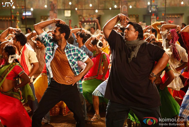 Prabhu Deva and Ganesh Acharya in a still from ABCD – Any Body Can Dance Movie