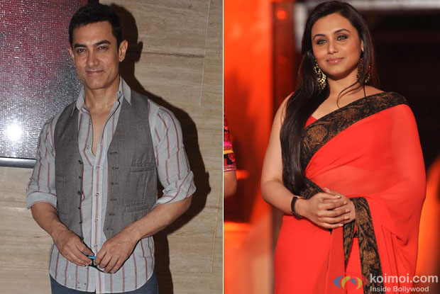 Aamir Khan and Rani Mukerji Aamir Khan and Rani Mukerji