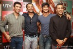 Amit Sadh Abhishek Kapoor, Sushant Singh Rajput and Chetan Bhagat At 'Kai Po Che!' Apparel Collection Launch