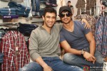 Amit Sadh and Sushant Singh Rajput At 'Kai Po Che!' Apparel Collection Launch
