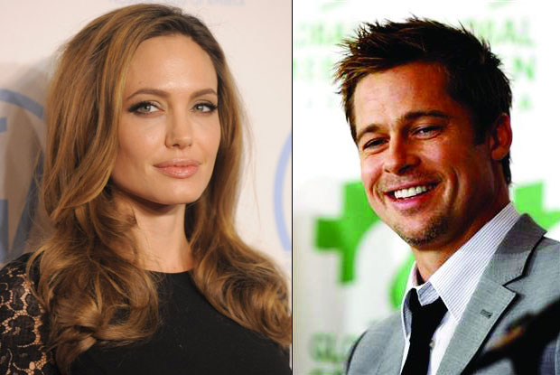 Angelina Jolie and Brad Pitt