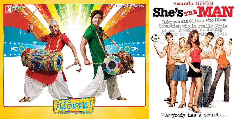 Dil Bole Hadippa! and She’s The Man Movie Poster